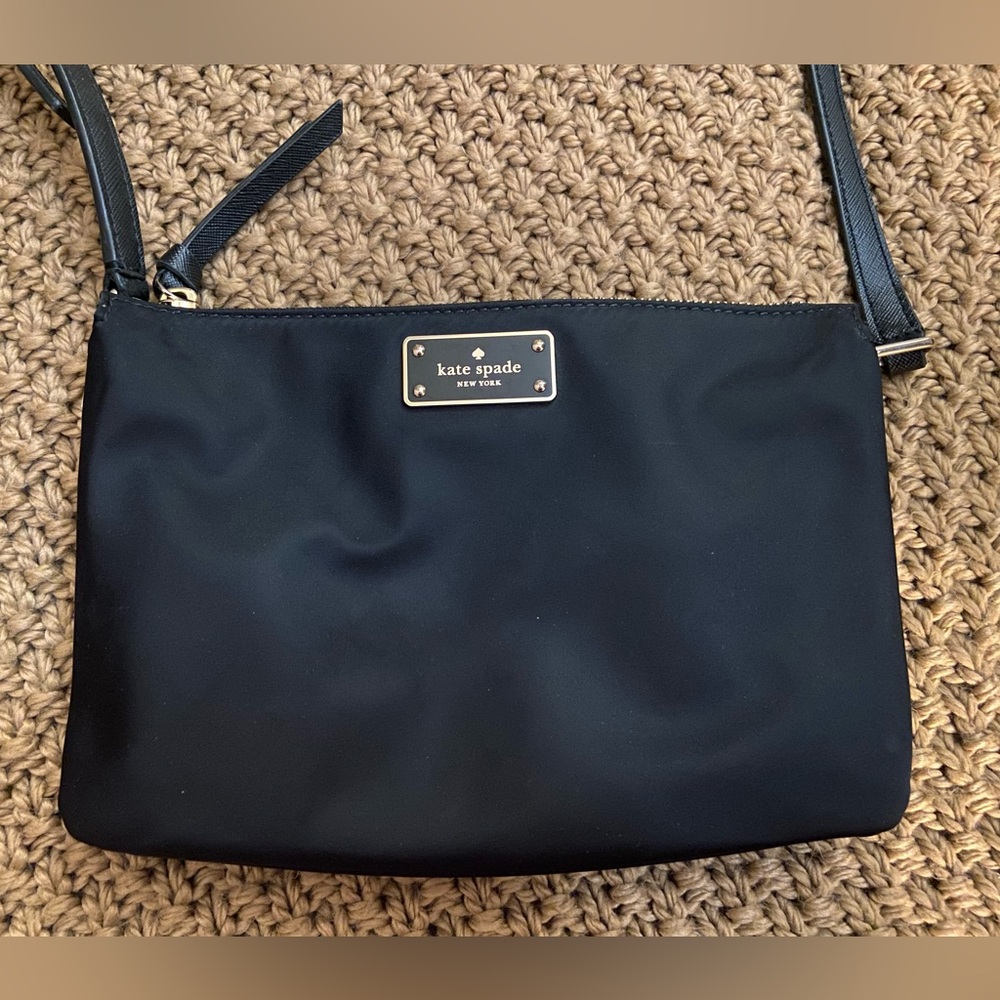 Kate Spade Elegant Black Crossbody Bag